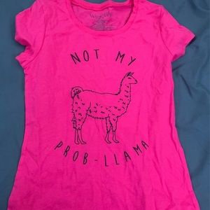 not my prob llama shirt